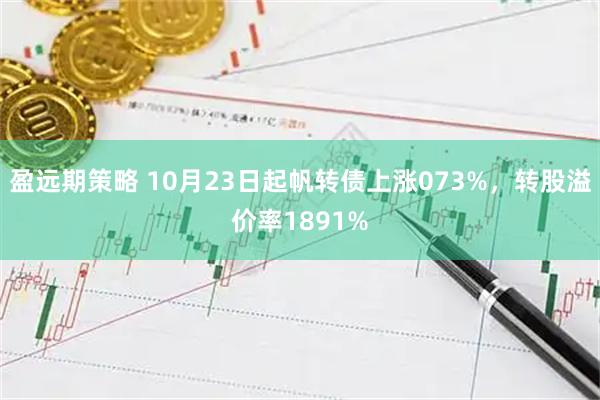 盈远期策略 10月23日起帆转债上涨073%，转股溢价率1891%